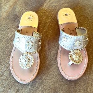 Jack Rodgers Miss Sparkles Sandals - girls size 1